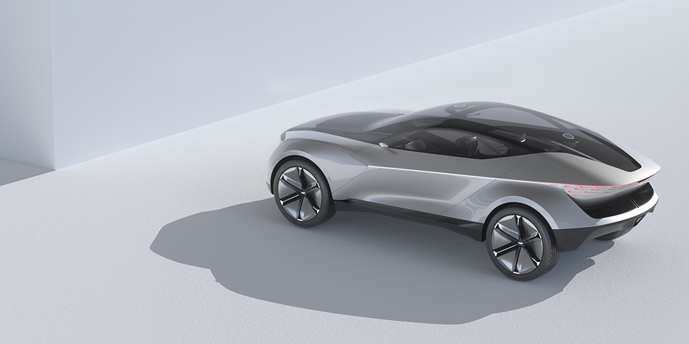 Kia Futuron electric SUV coupe 