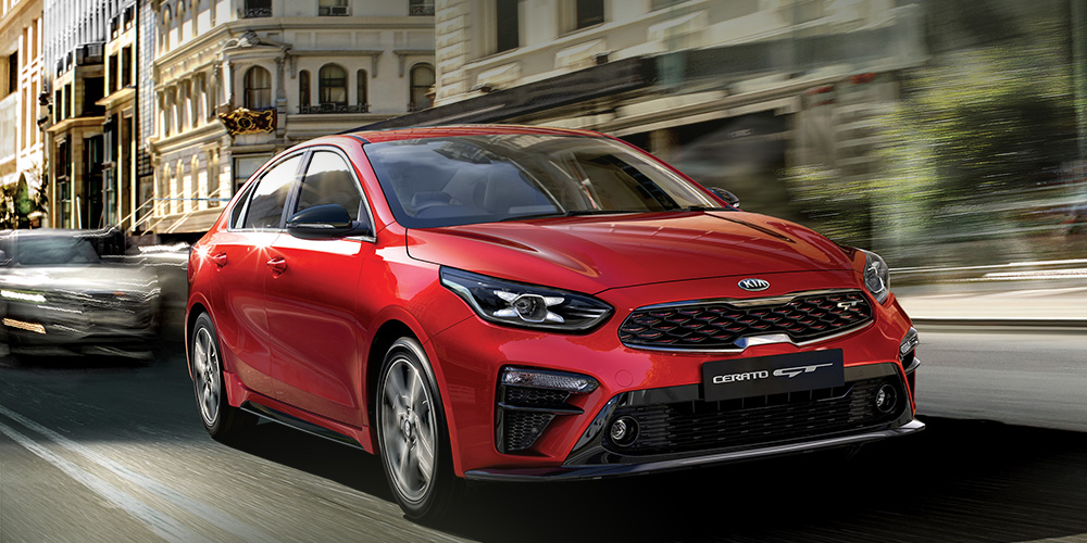 A clean sweep for the all-new Kia Cerato!