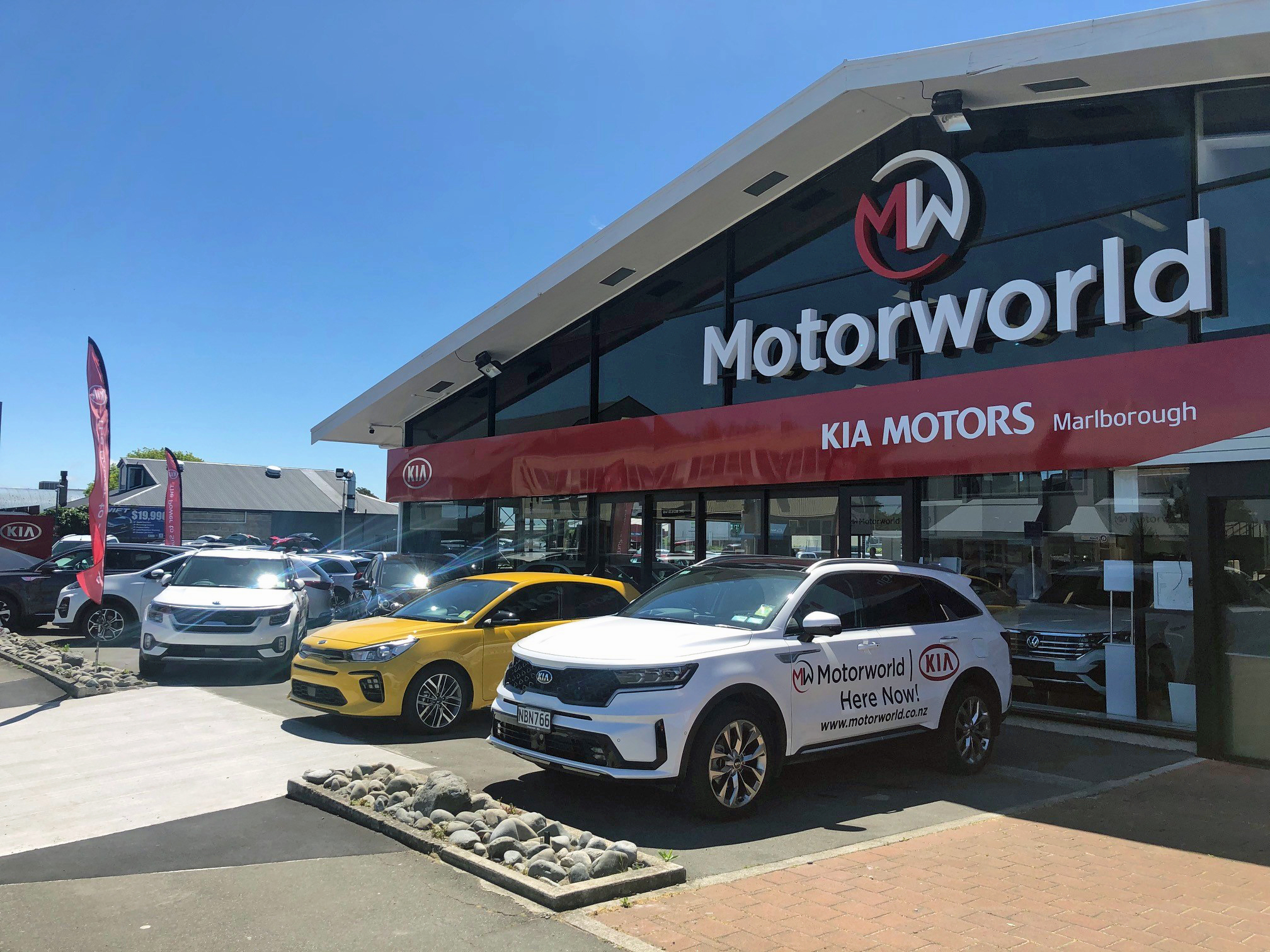 New Kia dealer opens in Blenheim · Movement that inspires